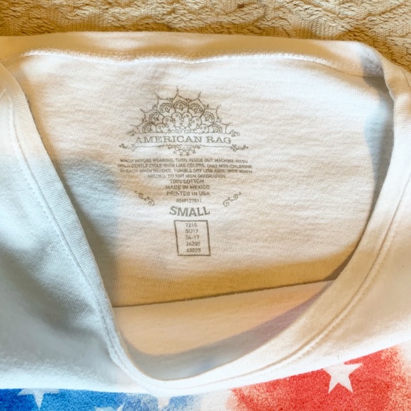 American Rag: USA Short Sleeve T-Shirt - Picture 3 of 3